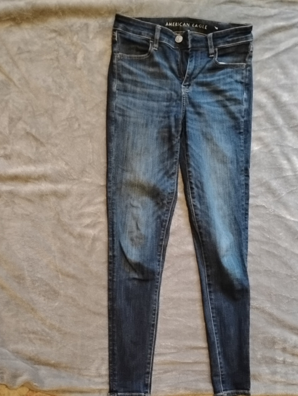 American Eagle Outfitters Dark Blue Skinny Jeans